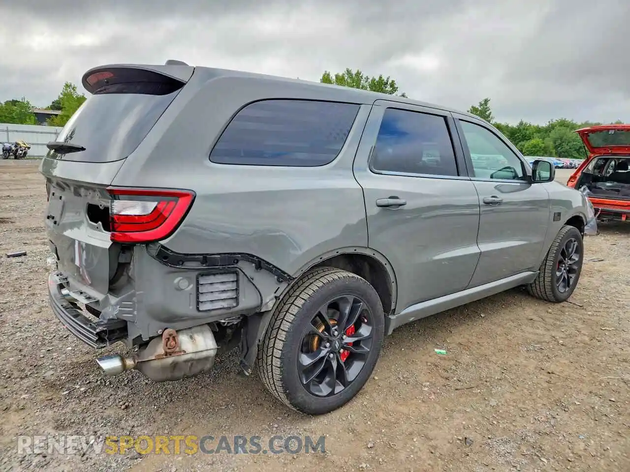 3 Photograph of a damaged car 1C4RDJAG8MC644654 DODGE DURANGO 2021