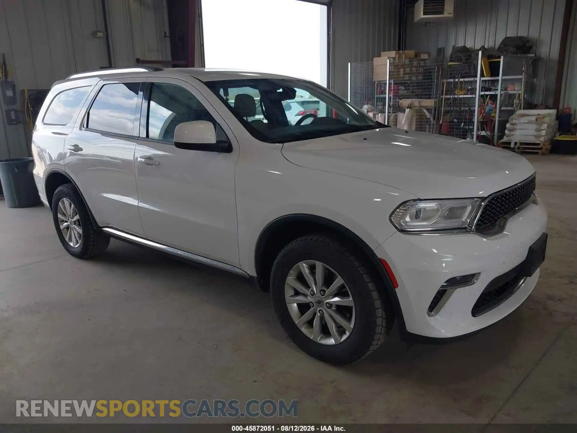 1 Photograph of a damaged car 1C4RDJAG9MC740695 DODGE DURANGO 2021