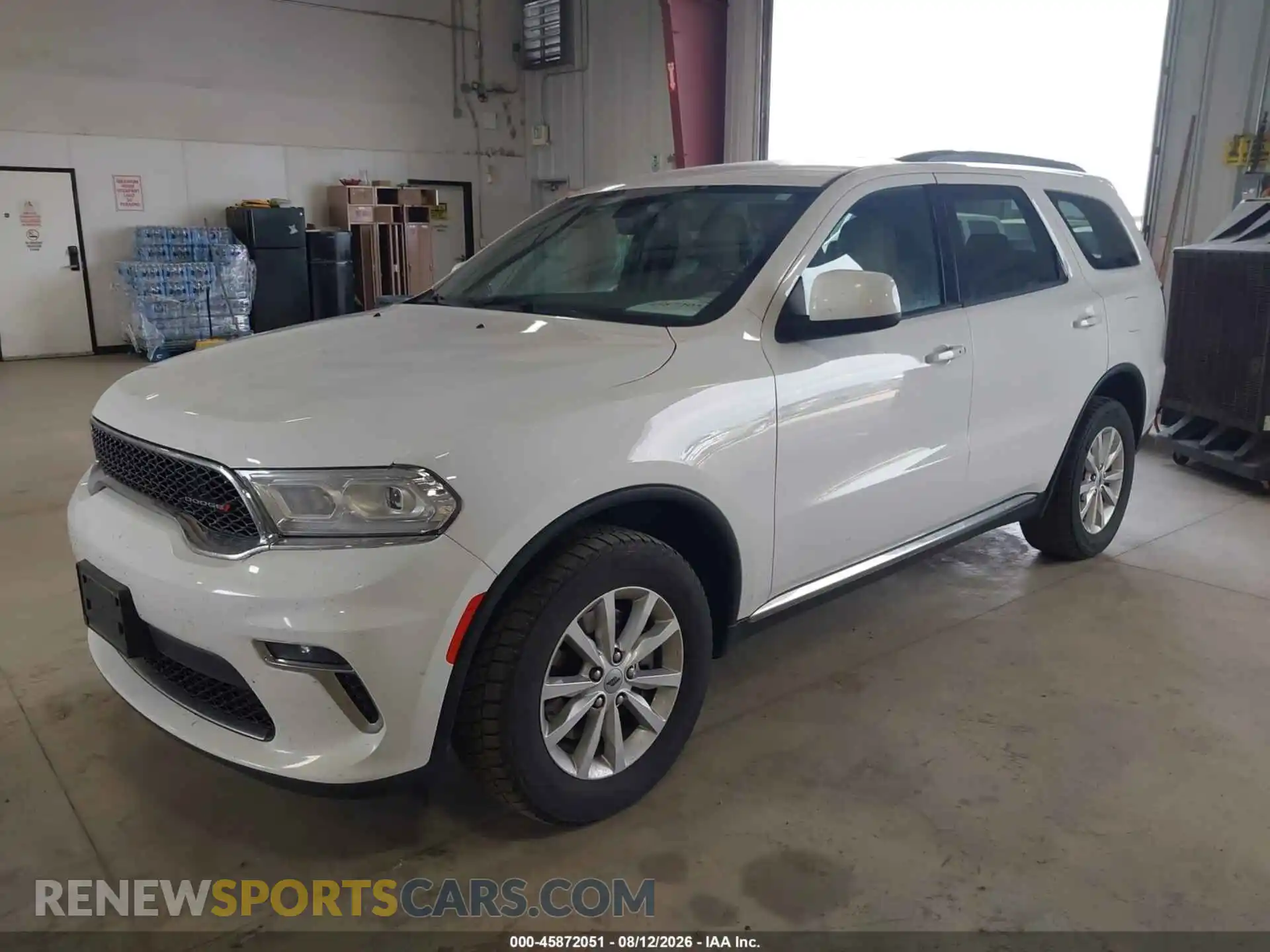 2 Photograph of a damaged car 1C4RDJAG9MC740695 DODGE DURANGO 2021