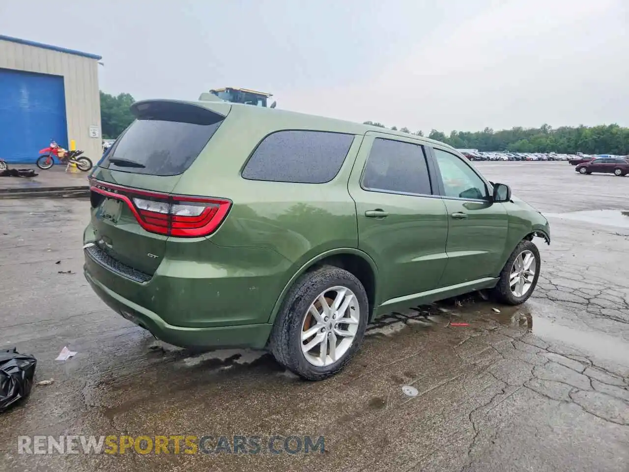 3 Photograph of a damaged car 1C4RDJDG1MC690919 DODGE DURANGO 2021