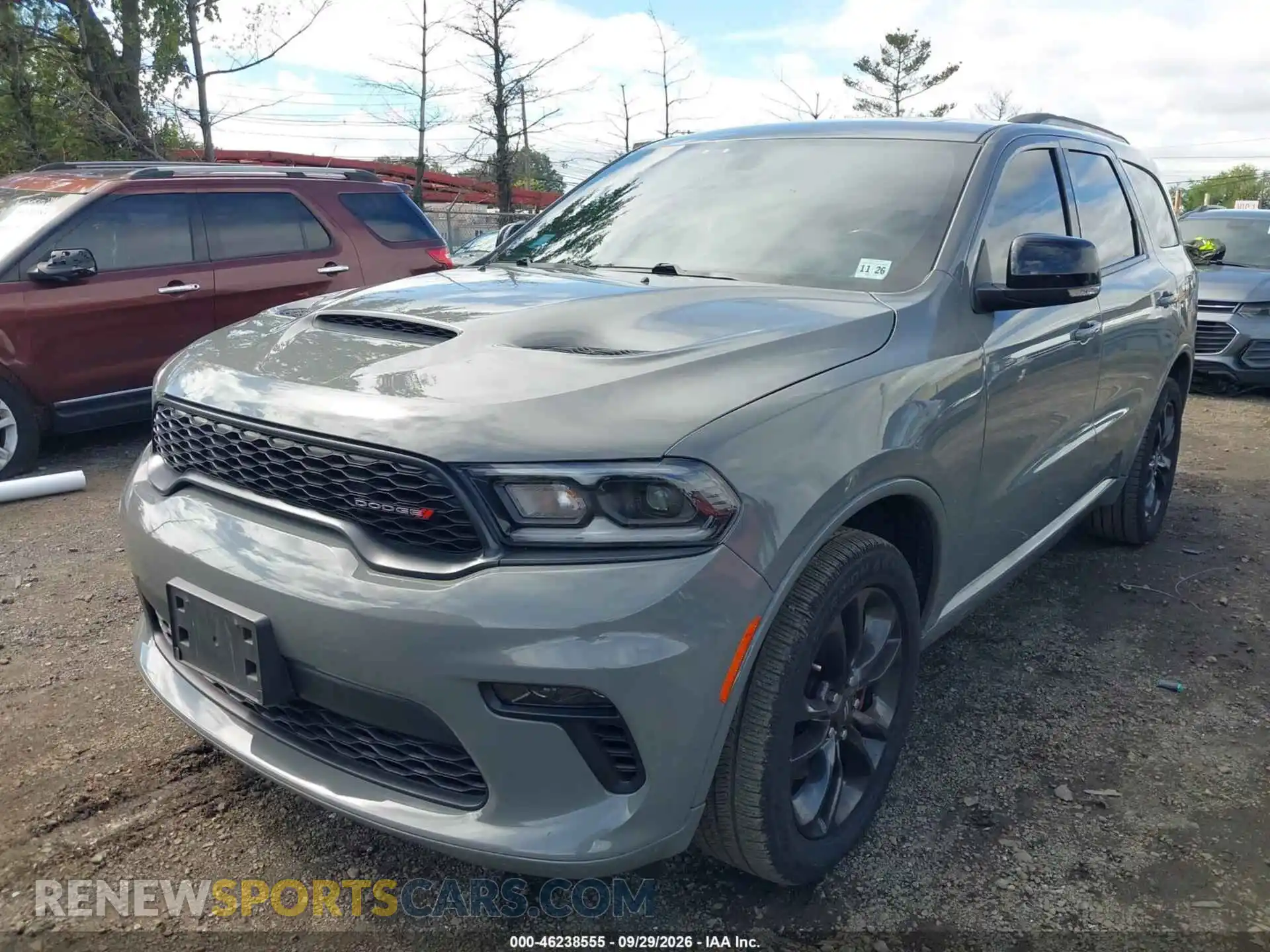2 fotografías del automóvil dañado 1C4RDJDG1MC765859 DODGE DURANGO 2021