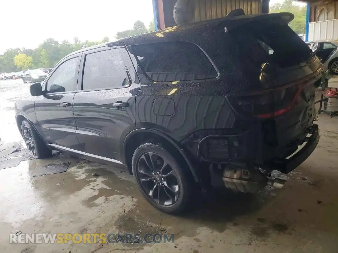 2 Photograph of a damaged car 1C4RDJDG2MC751646 DODGE DURANGO 2021