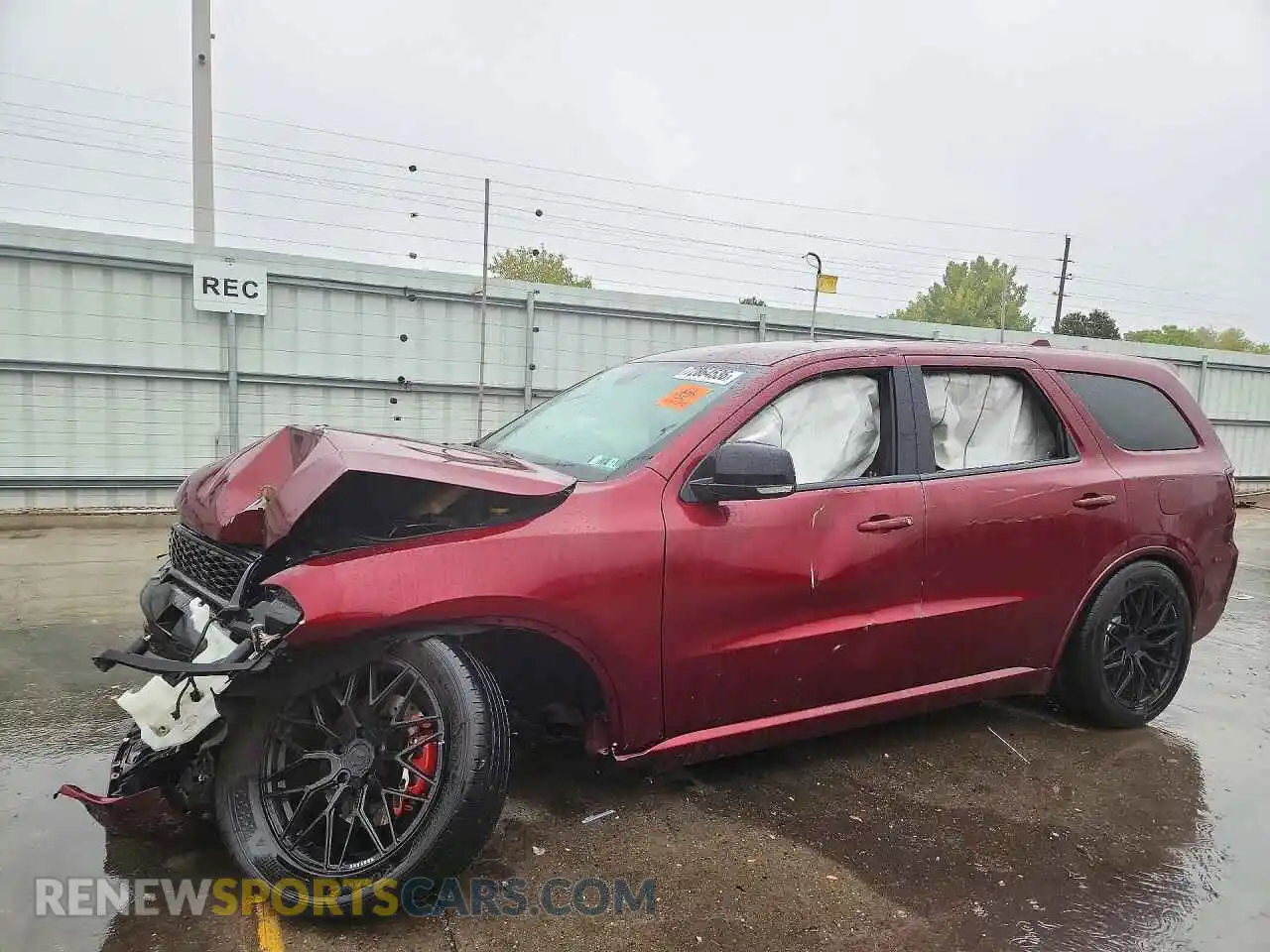 1 fotografías del automóvil dañado 1C4RDJDG2MC850452 DODGE DURANGO 2021