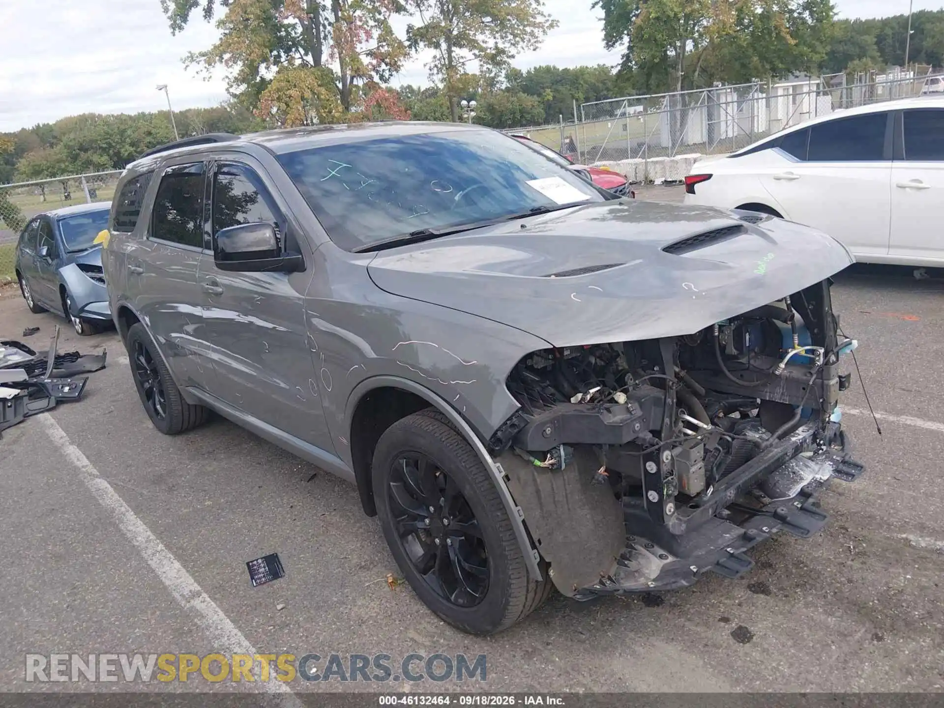 1 Photograph of a damaged car 1C4RDJDG3MC697807 DODGE DURANGO 2021
