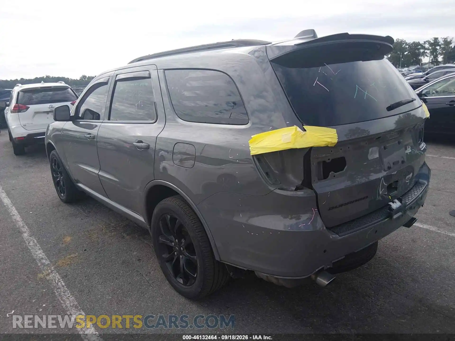 3 Photograph of a damaged car 1C4RDJDG3MC697807 DODGE DURANGO 2021