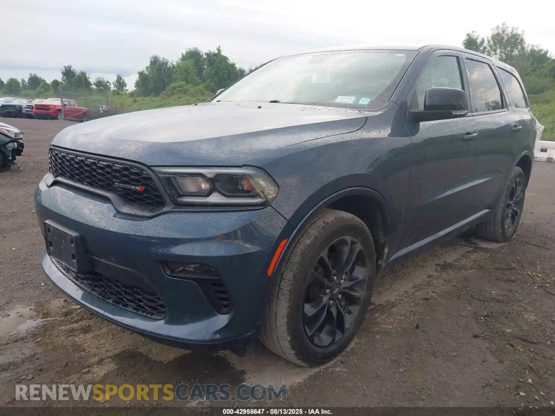 2 Photograph of a damaged car 1C4RDJDG3MC792299 DODGE DURANGO 2021