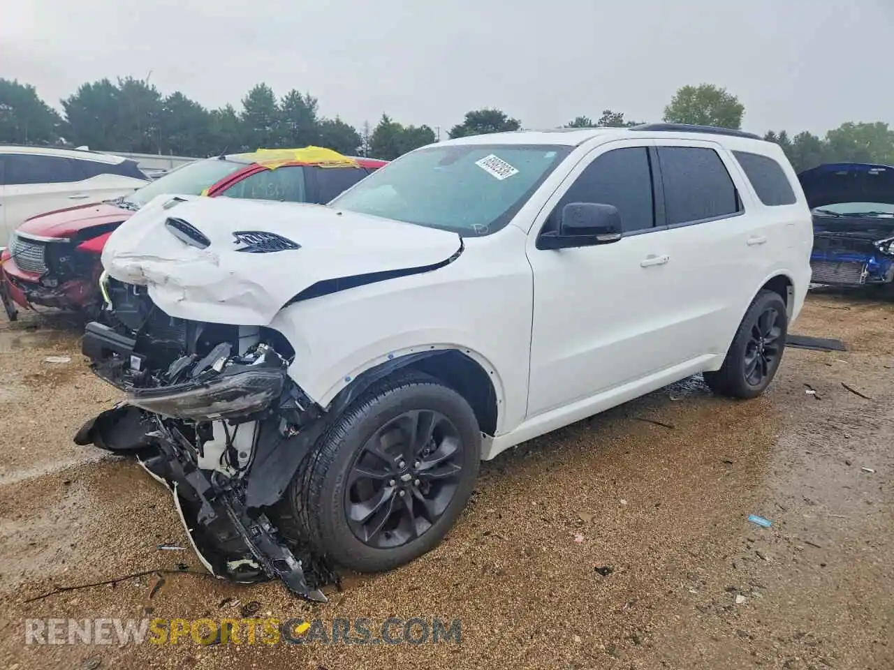 1 Photograph of a damaged car 1C4RDJDG4MC558379 DODGE DURANGO 2021