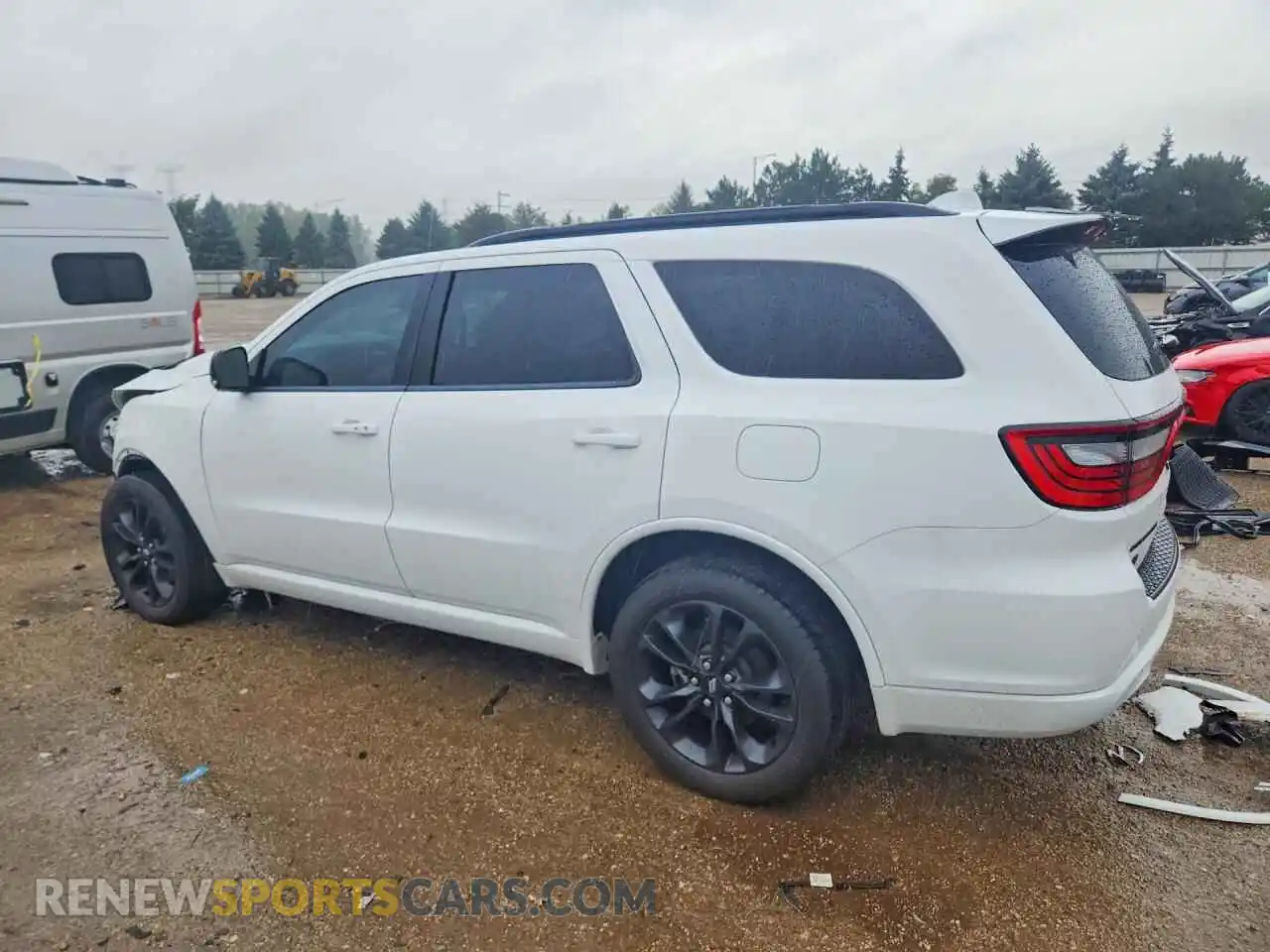 2 Photograph of a damaged car 1C4RDJDG4MC558379 DODGE DURANGO 2021