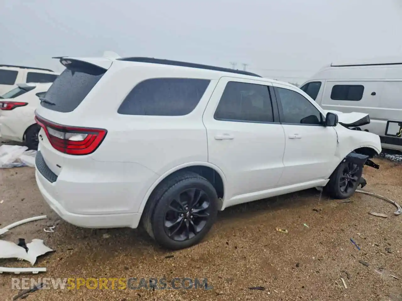 3 Photograph of a damaged car 1C4RDJDG4MC558379 DODGE DURANGO 2021