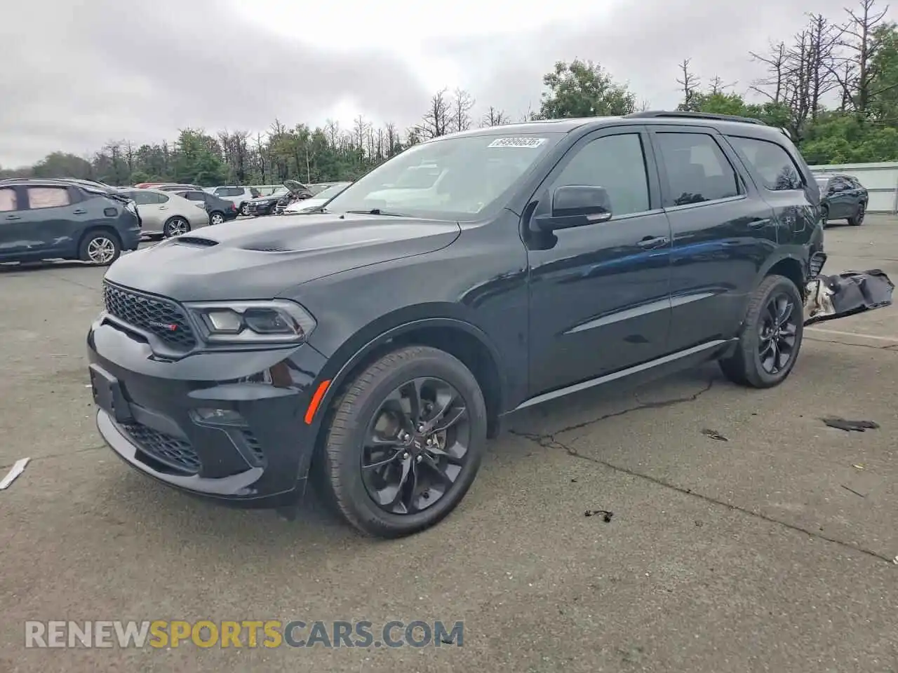 1 Фотография поврежденного автомобиля 1C4RDJDG6MC579086 DODGE DURANGO 2021