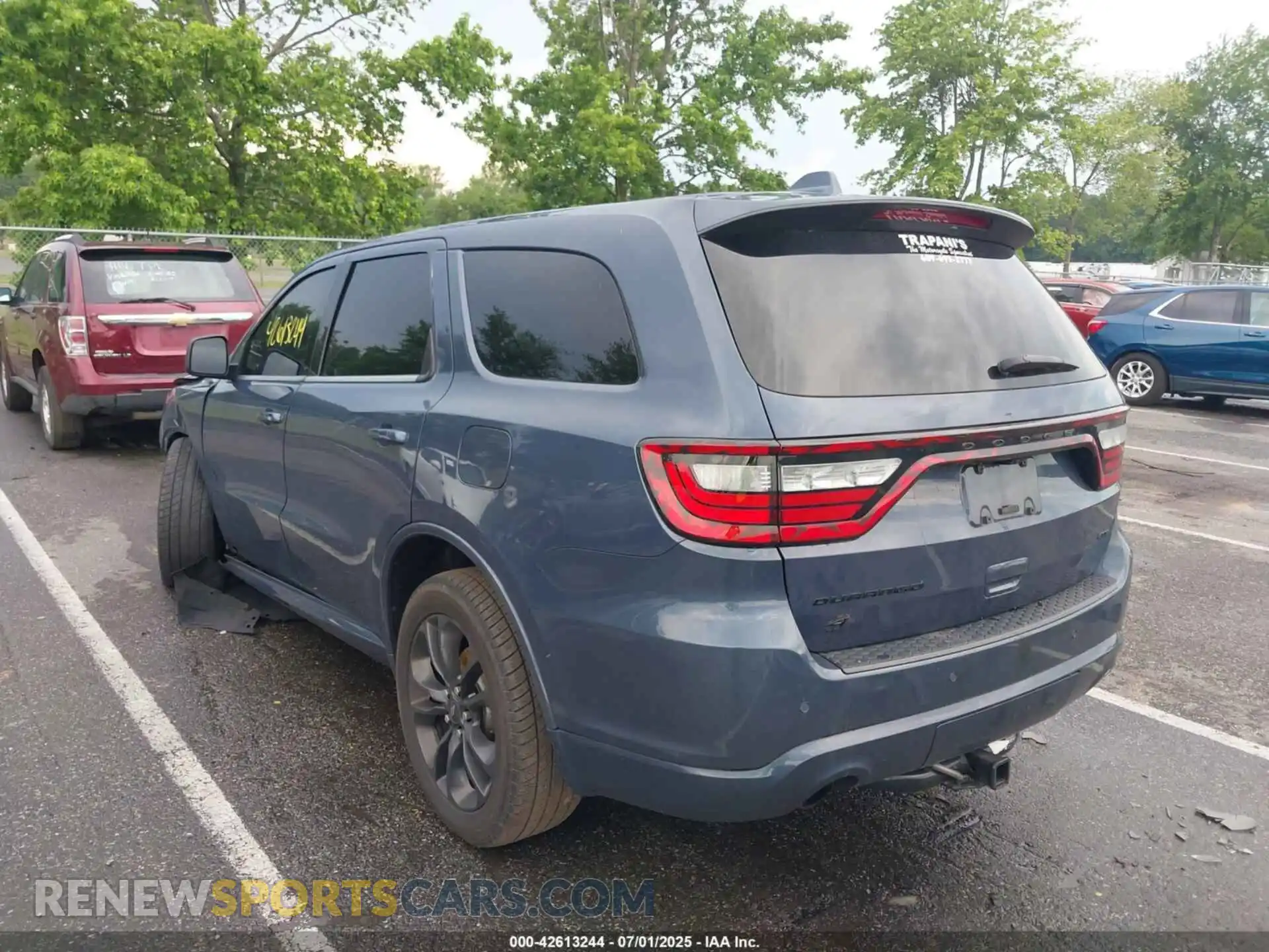 3 Photograph of a damaged car 1C4RDJDG6MC751035 DODGE DURANGO 2021
