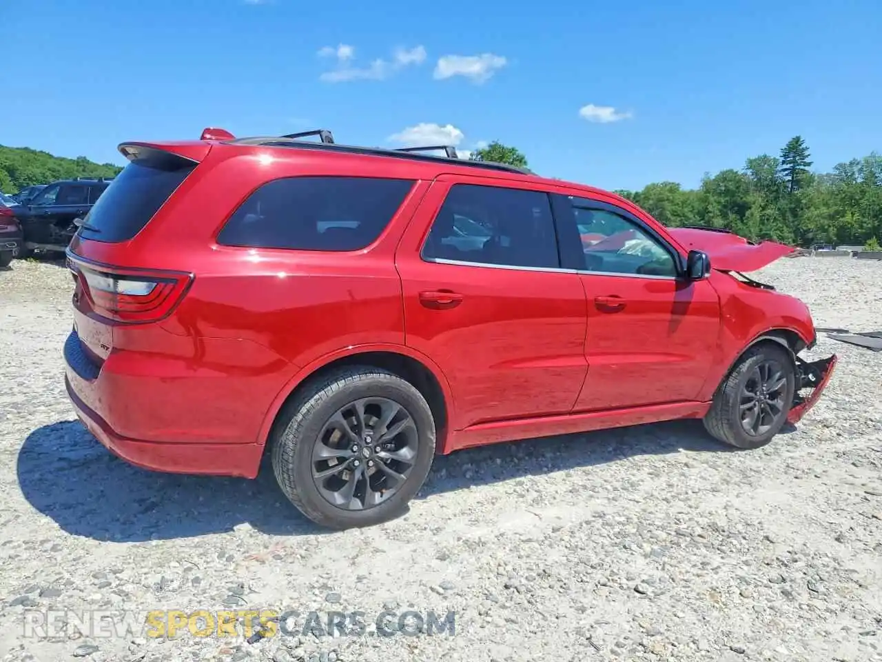 3 Photograph of a damaged car 1C4RDJDG7MC522380 DODGE DURANGO 2021