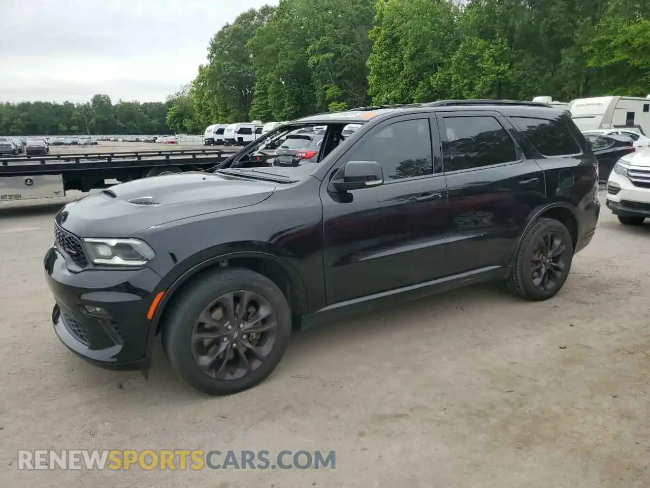 1 Photograph of a damaged car 1C4RDJDG7MC523772 DODGE DURANGO 2021