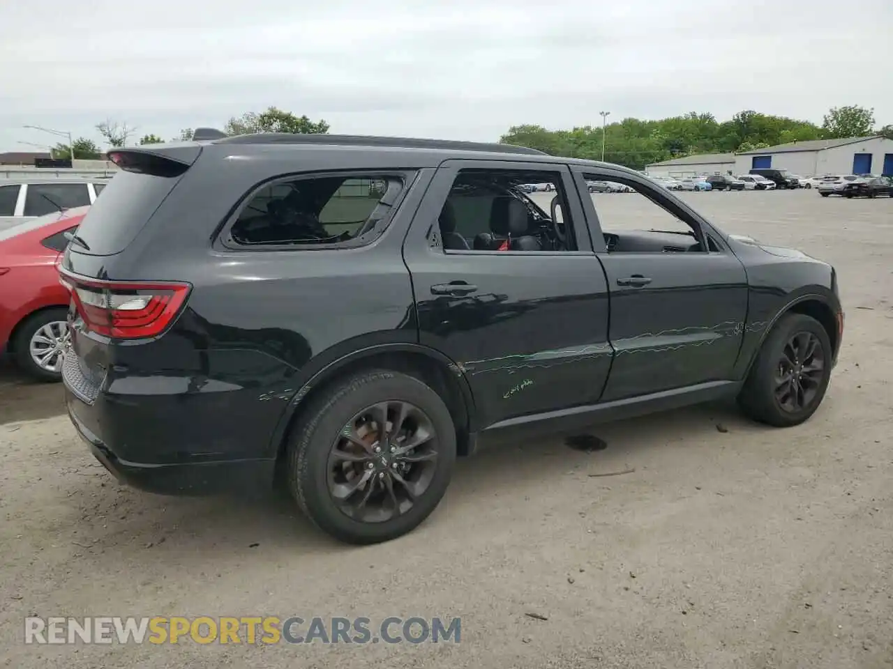 3 Photograph of a damaged car 1C4RDJDG7MC523772 DODGE DURANGO 2021