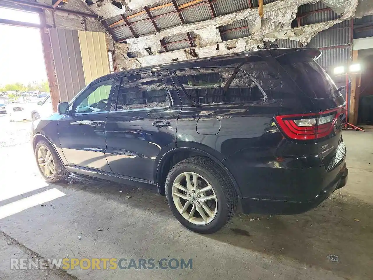 2 Photograph of a damaged car 1C4RDJDG7MC575368 DODGE DURANGO 2021