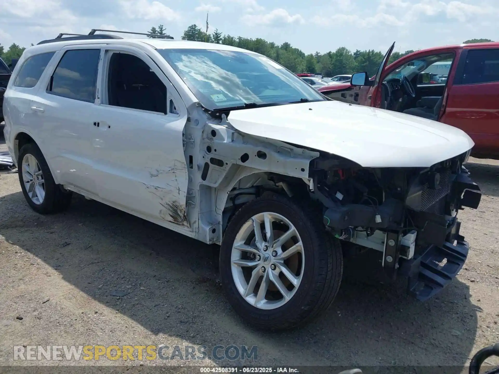 1 Photograph of a damaged car 1C4RDJDG7MC575614 DODGE DURANGO 2021