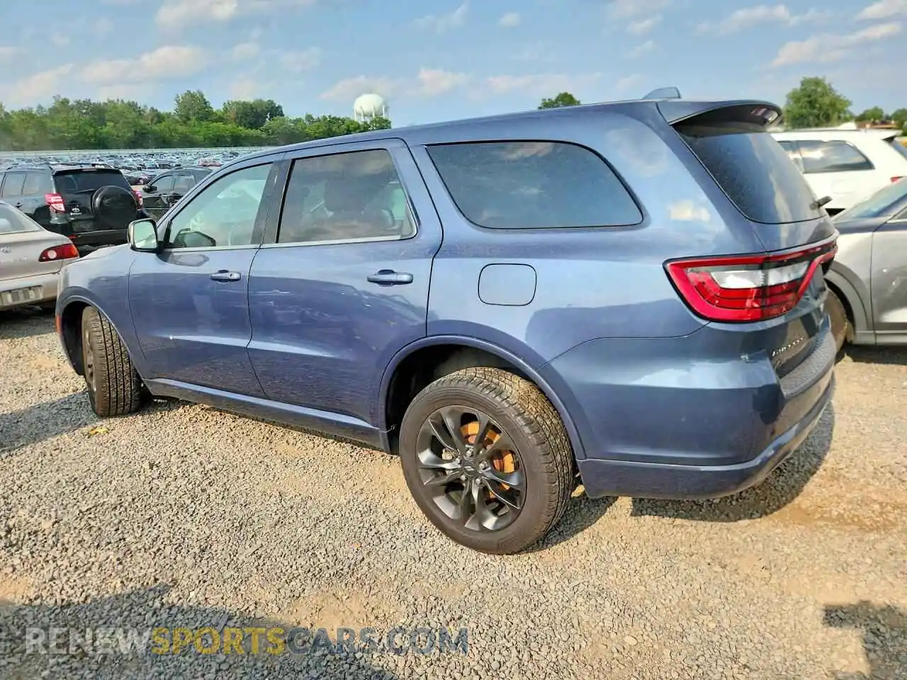 2 Photograph of a damaged car 1C4RDJDG7MC644379 DODGE DURANGO 2021