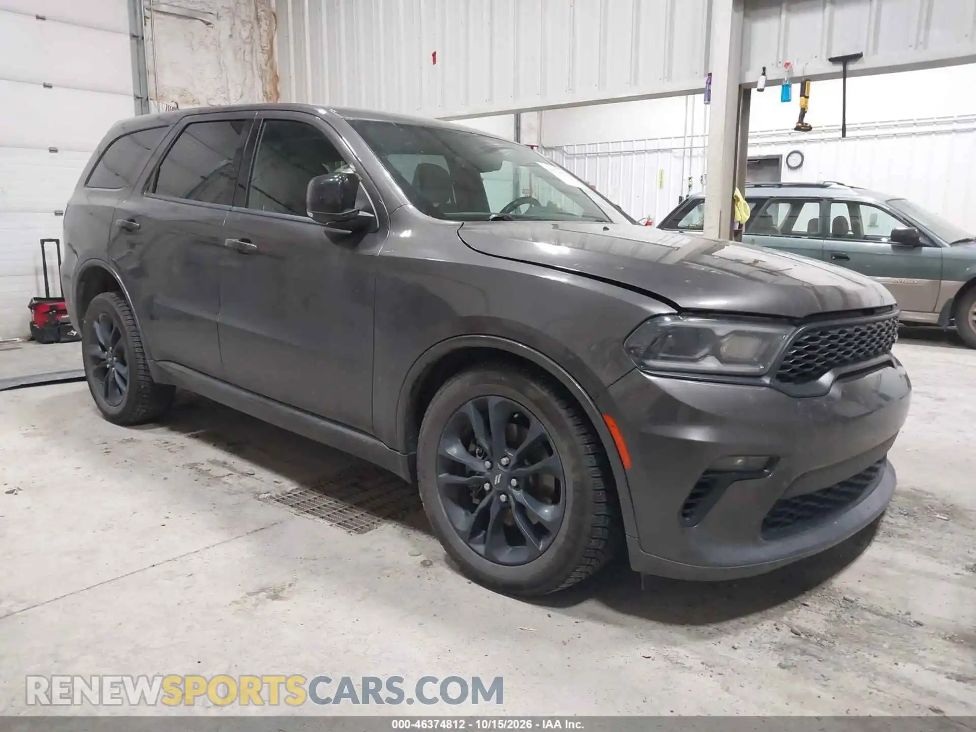 1 Photograph of a damaged car 1C4RDJDG7MC696496 DODGE DURANGO 2021