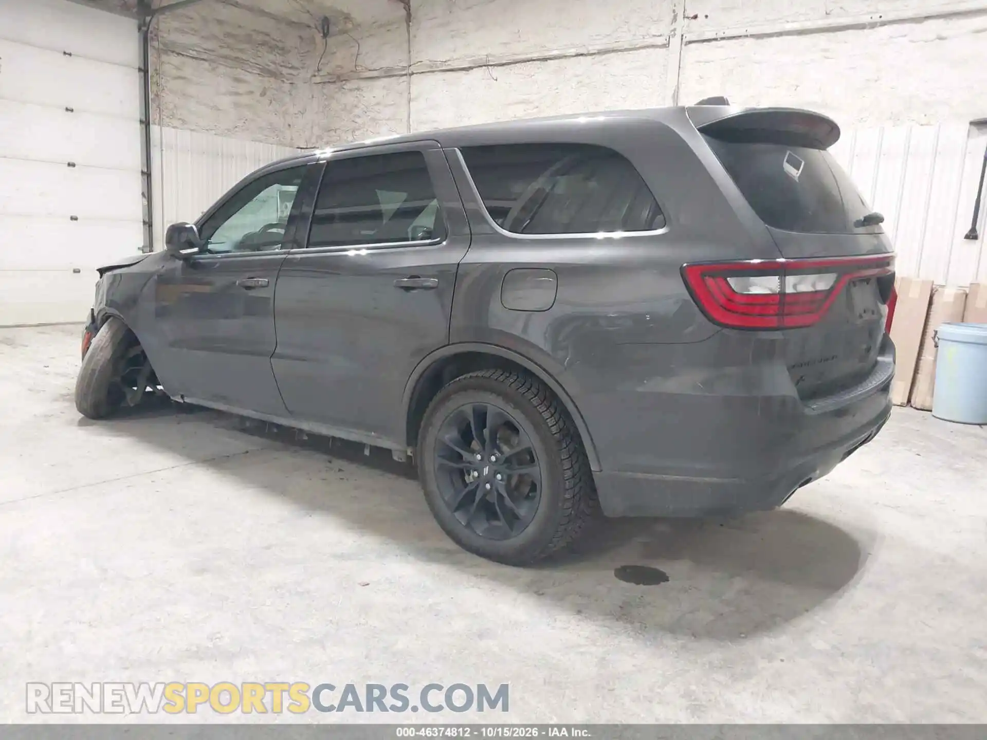 3 Photograph of a damaged car 1C4RDJDG7MC696496 DODGE DURANGO 2021