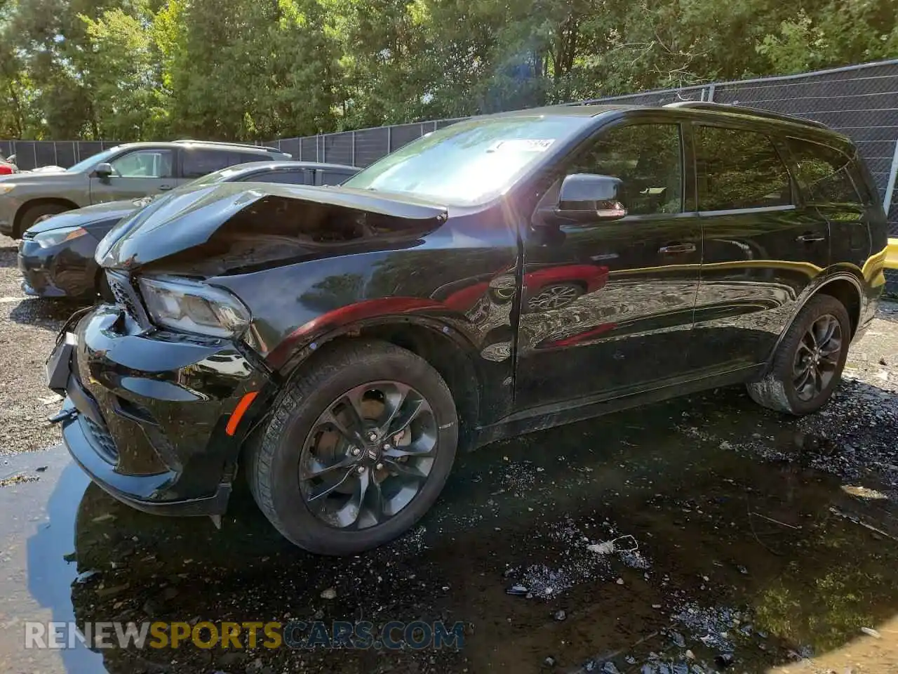 1 Photograph of a damaged car 1C4RDJDG8MC558207 DODGE DURANGO 2021