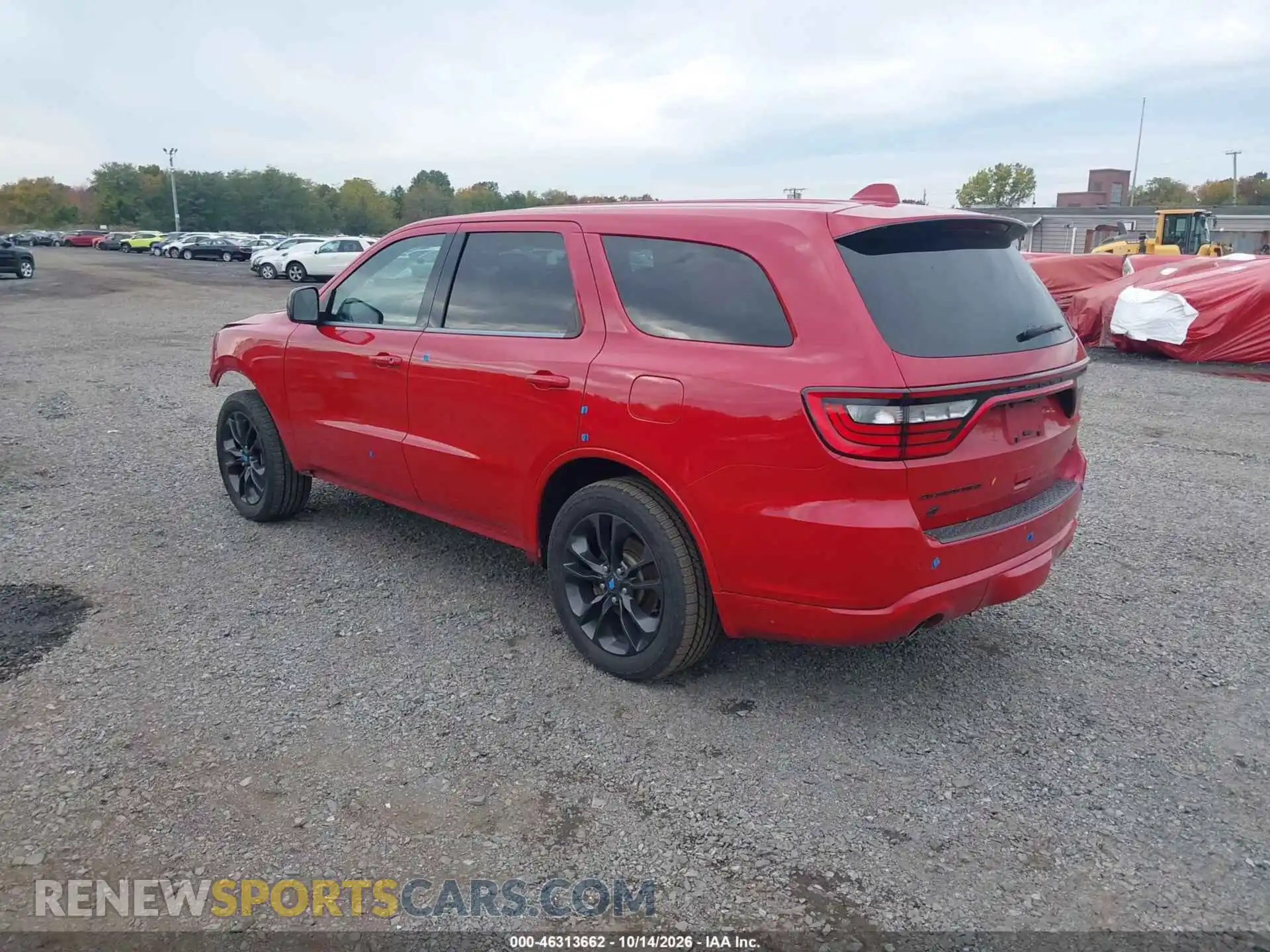 3 Photograph of a damaged car 1C4RDJDG8MC751036 DODGE DURANGO 2021