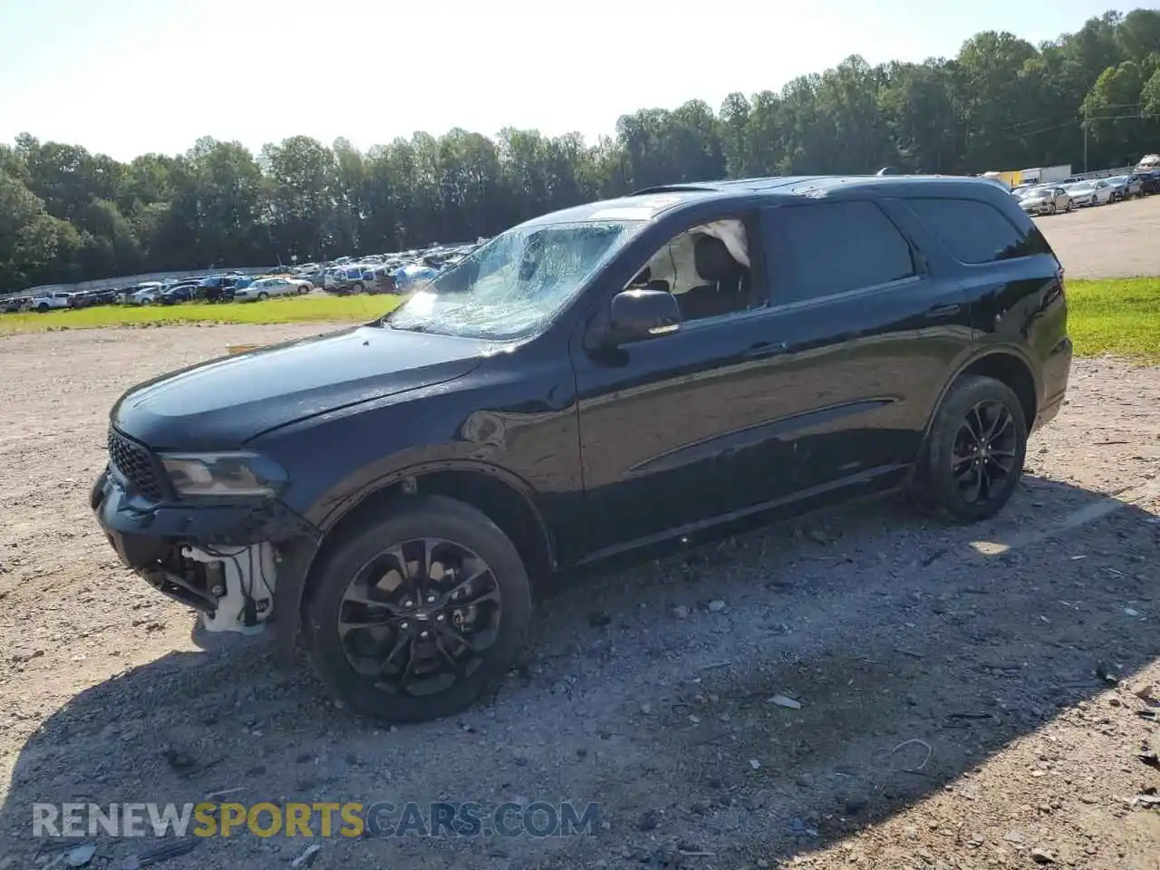 1 Photograph of a damaged car 1C4RDJDG8MC849693 DODGE DURANGO 2021