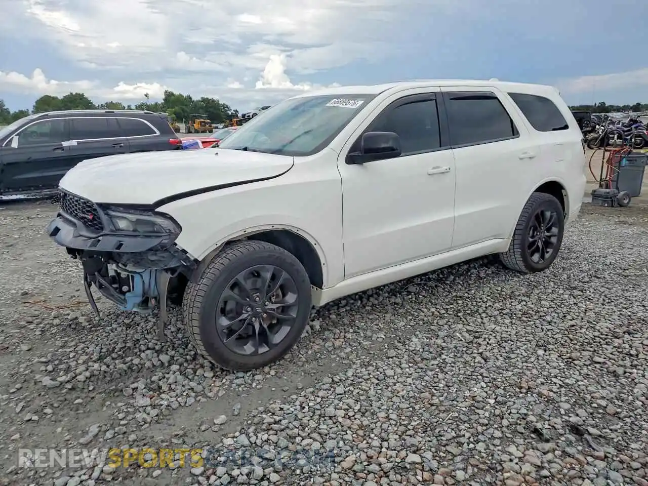 1 Photograph of a damaged car 1C4RDJDG9MC718336 DODGE DURANGO 2021