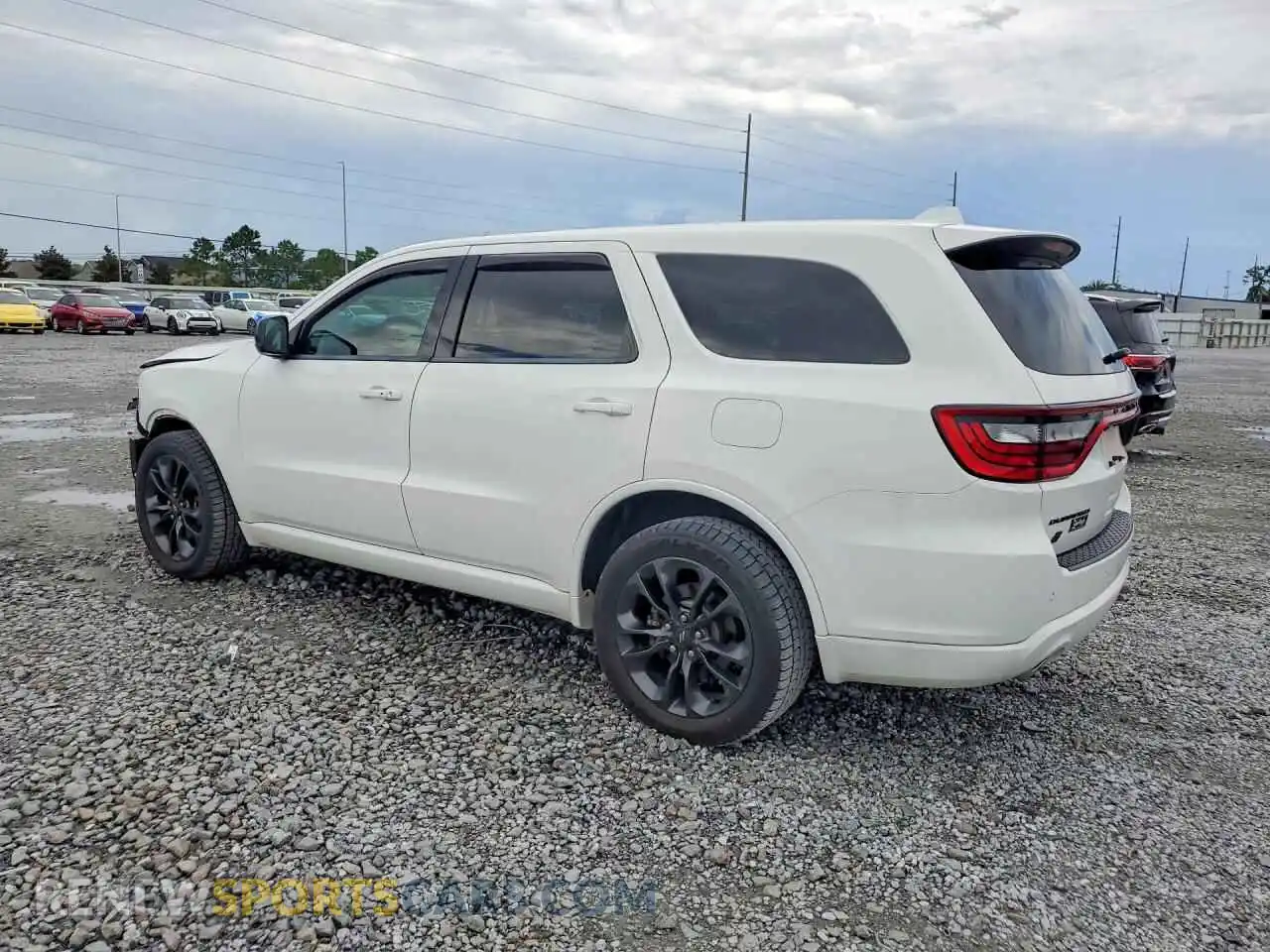2 Photograph of a damaged car 1C4RDJDG9MC718336 DODGE DURANGO 2021