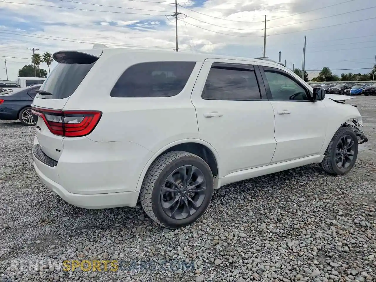 3 Photograph of a damaged car 1C4RDJDG9MC718336 DODGE DURANGO 2021