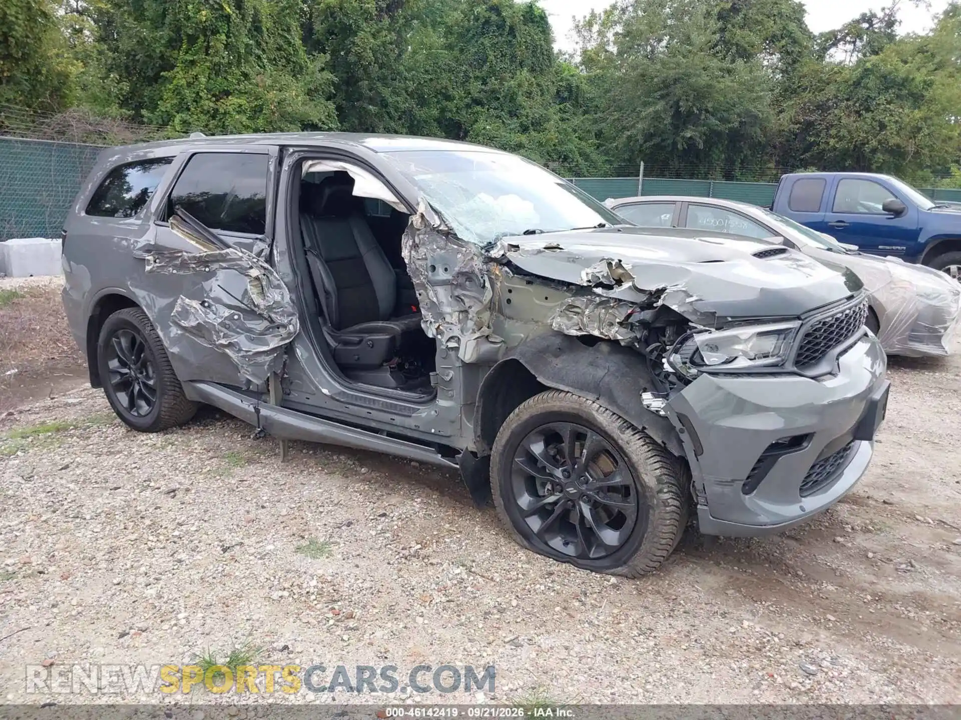 1 fotografías del automóvil dañado 1C4RDJDGXMC627396 DODGE DURANGO 2021