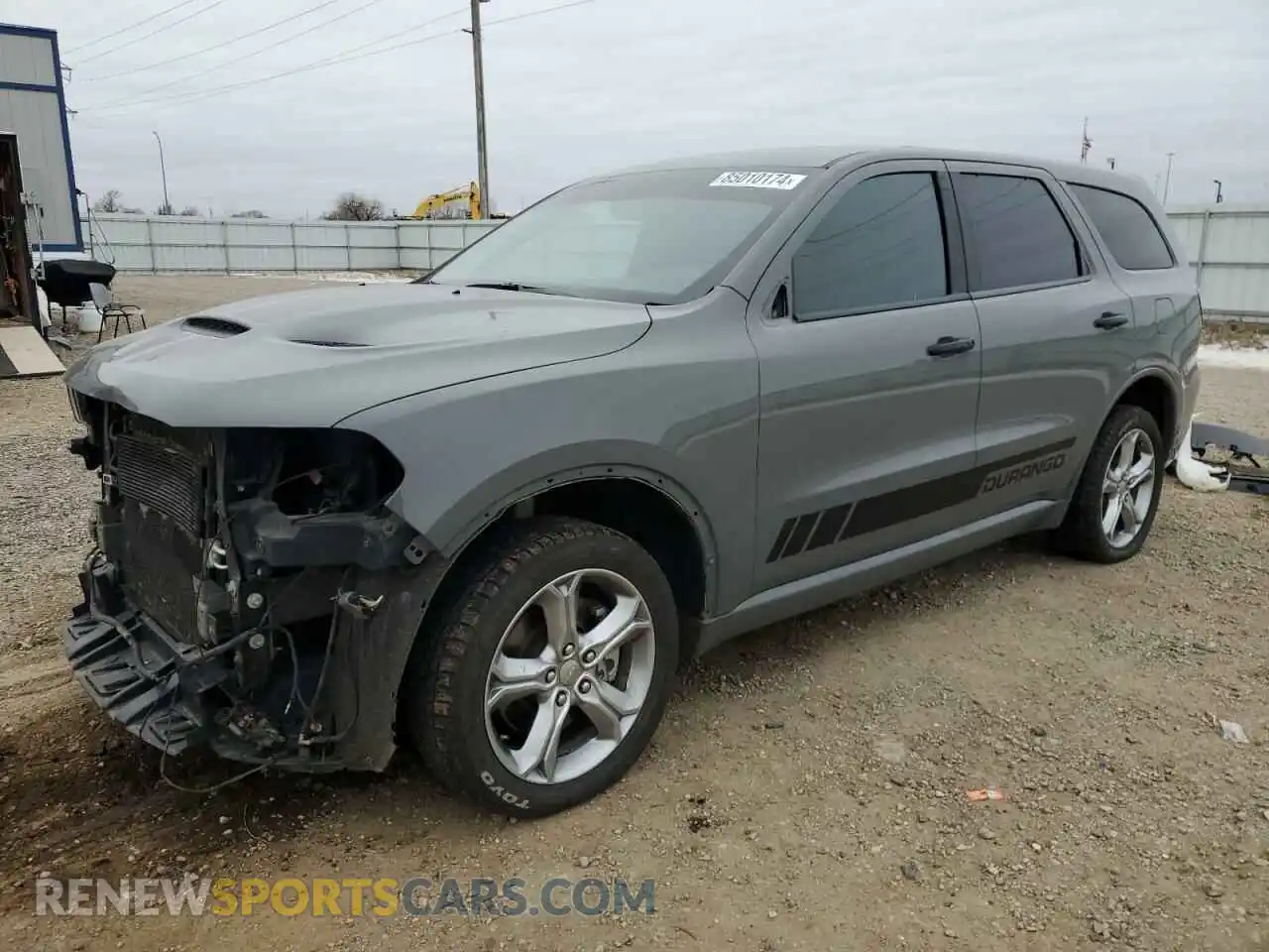 1 Photograph of a damaged car 1C4RDJDGXMC644263 DODGE DURANGO 2021