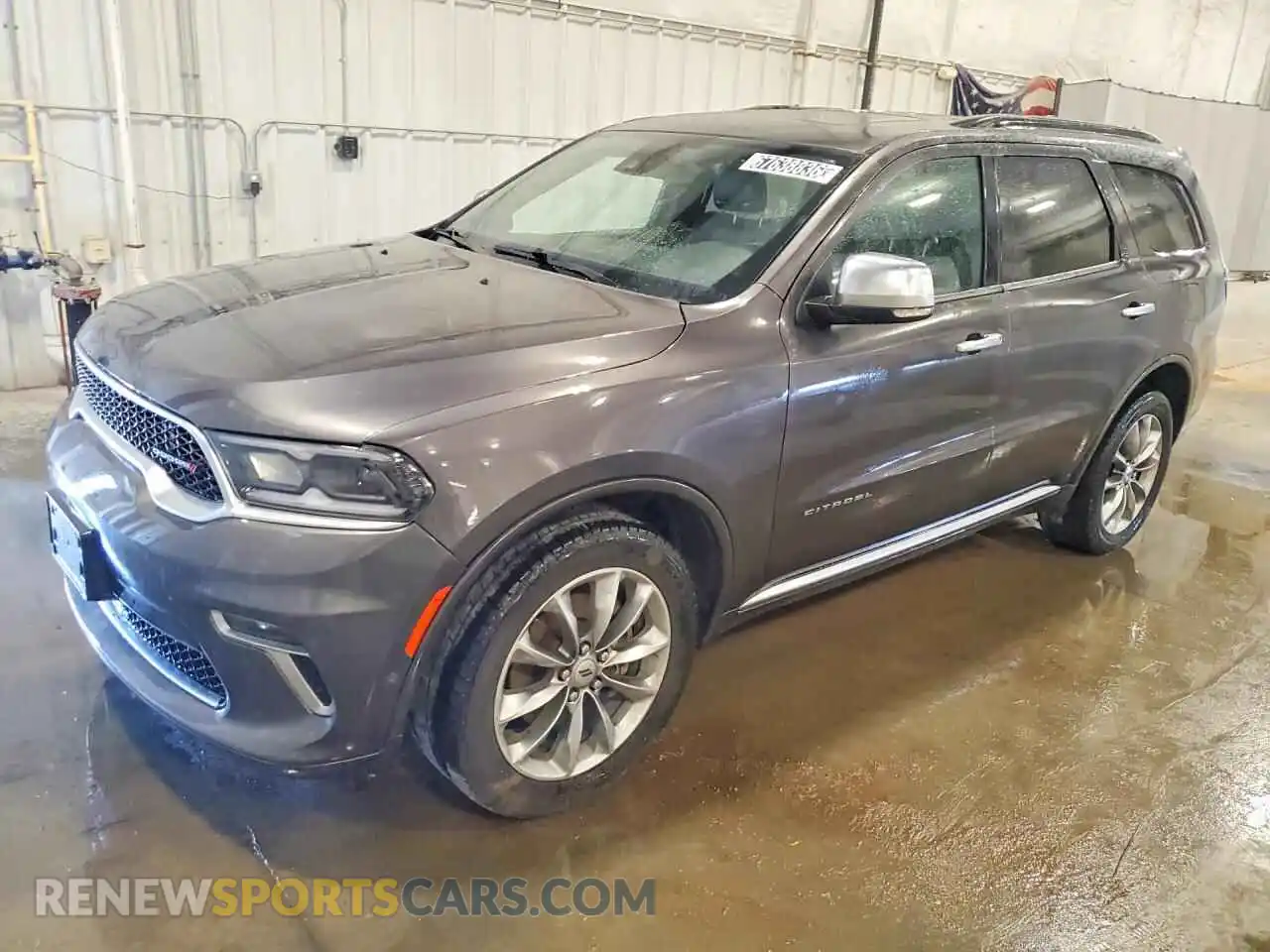 1 Photograph of a damaged car 1C4RDJEG0MC547488 DODGE DURANGO 2021