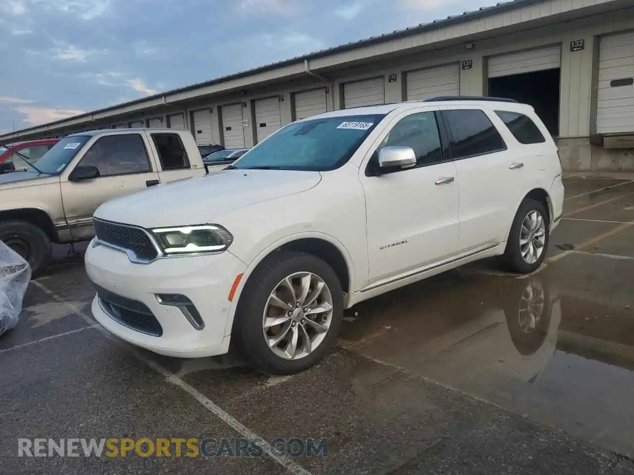 1 Photograph of a damaged car 1C4RDJEG4MC886609 DODGE DURANGO 2021
