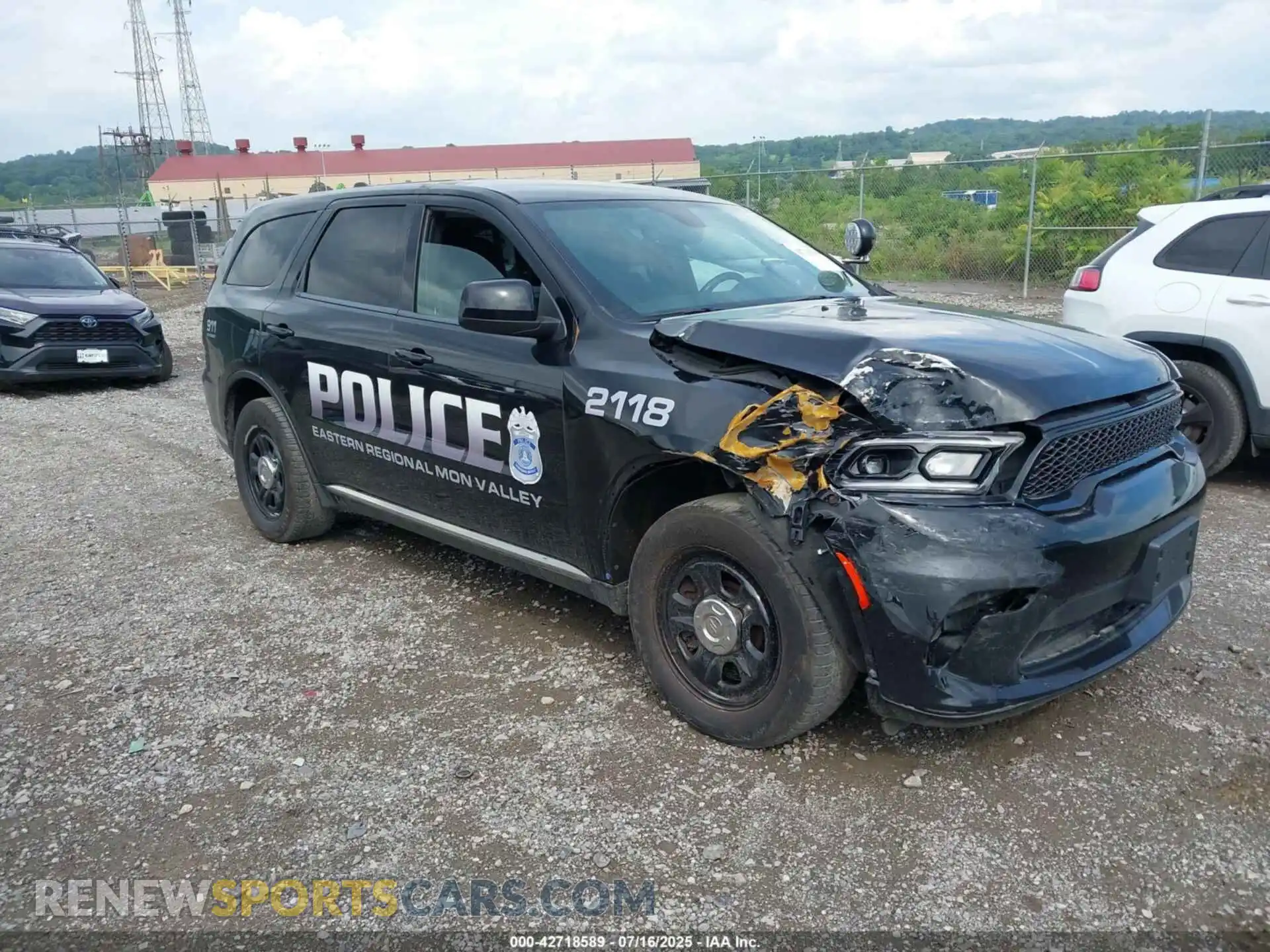 1 Photograph of a damaged car 1C4RDJFG2MC849718 DODGE DURANGO 2021