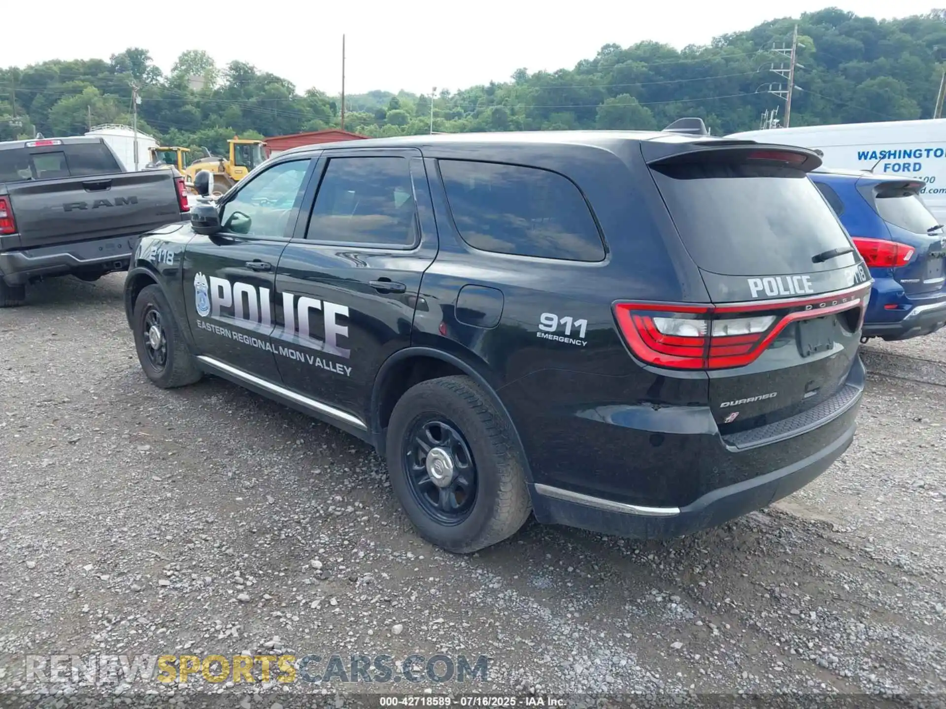3 Photograph of a damaged car 1C4RDJFG2MC849718 DODGE DURANGO 2021