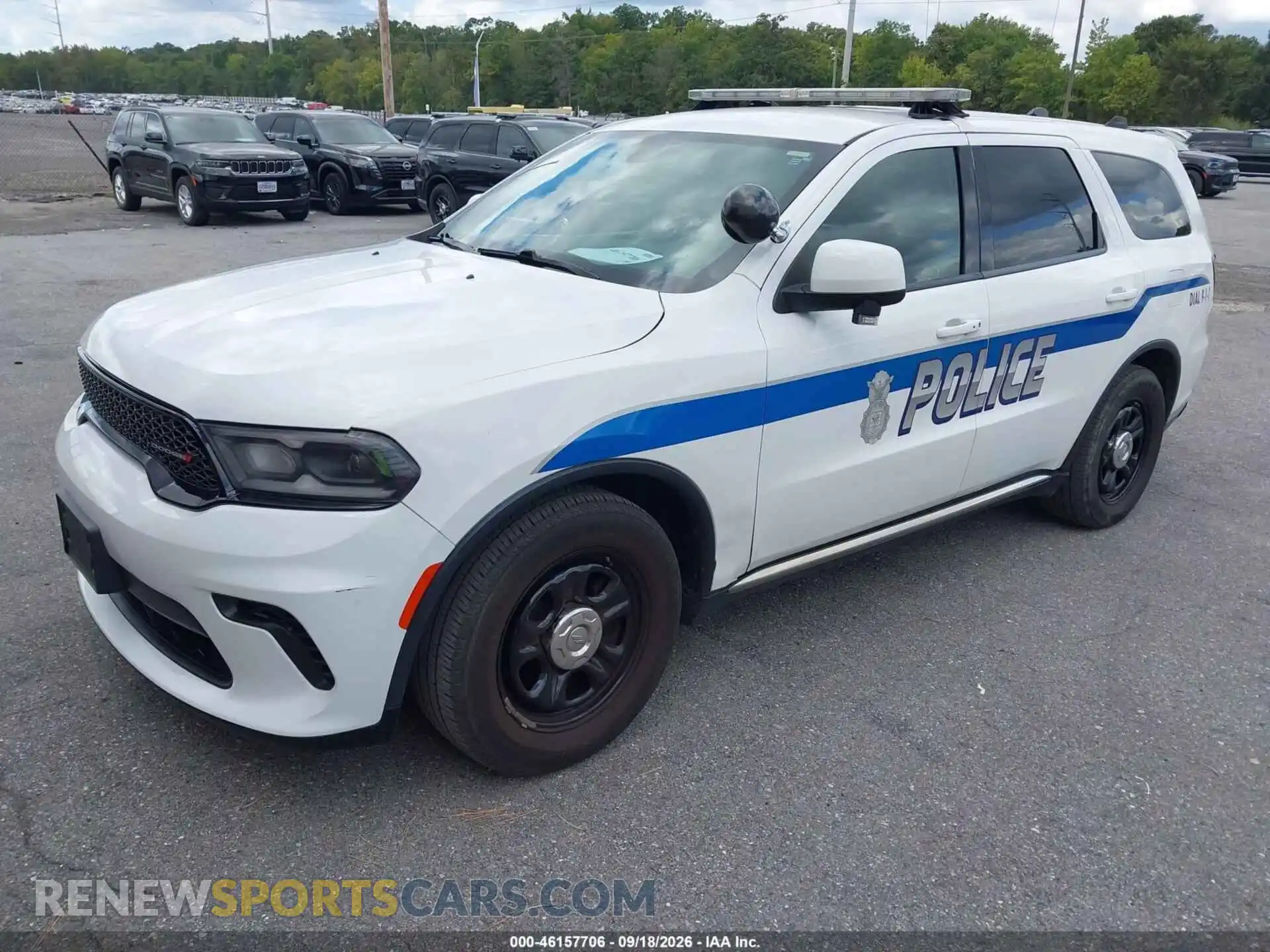 2 Photograph of a damaged car 1C4RDJFG3MC789013 DODGE DURANGO 2021