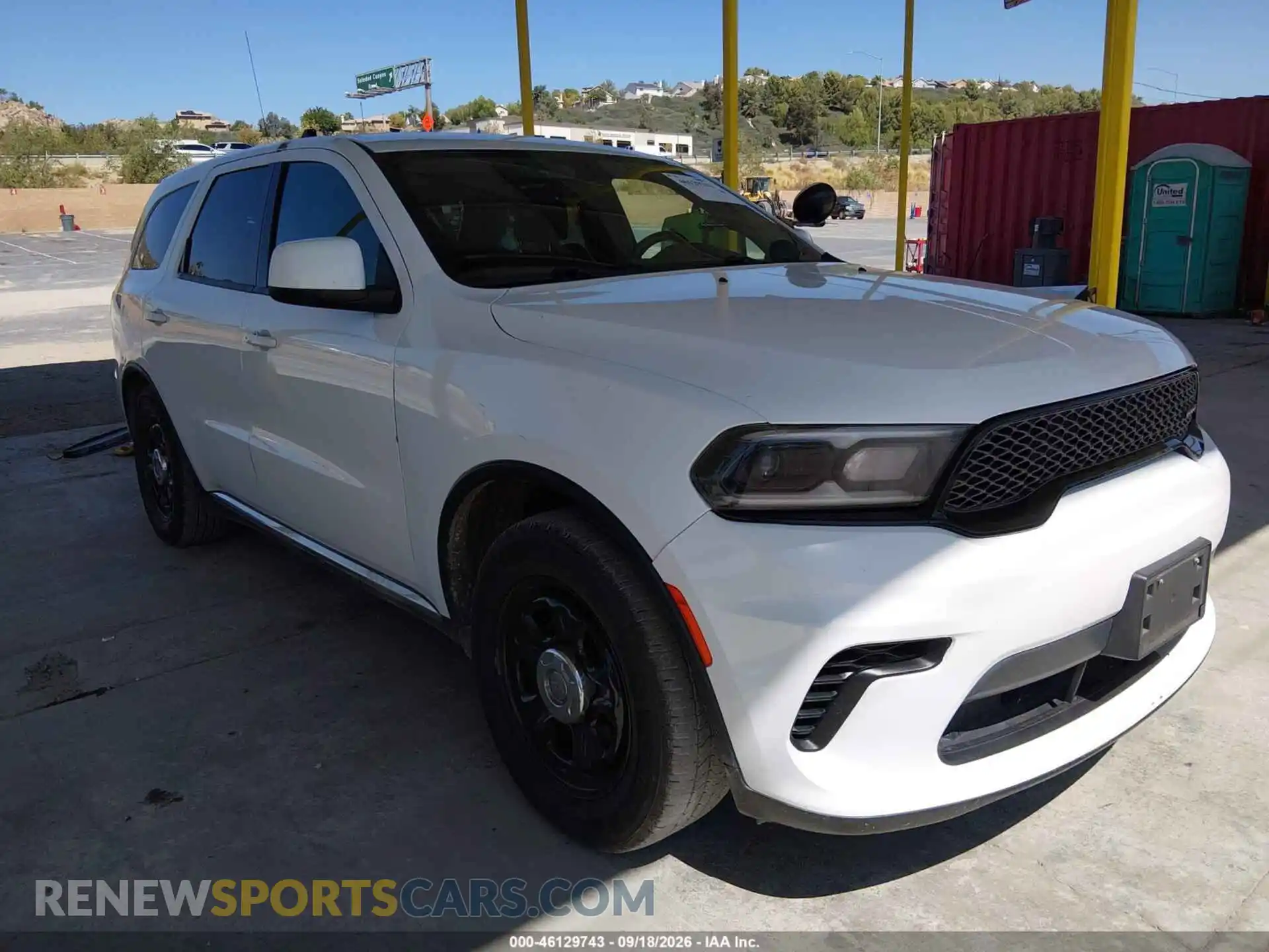 1 Photograph of a damaged car 1C4RDJFG4MC788999 DODGE DURANGO 2021