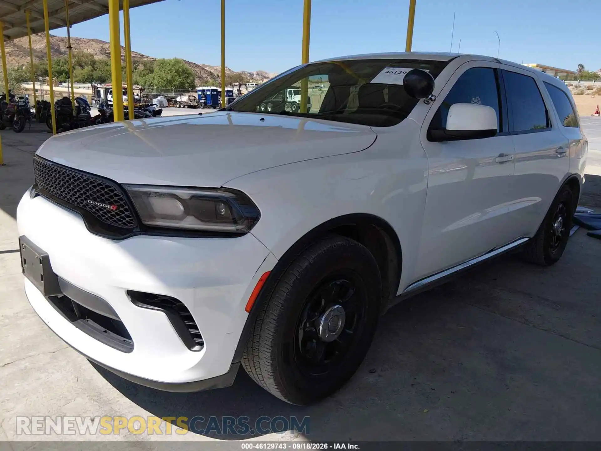 2 Photograph of a damaged car 1C4RDJFG4MC788999 DODGE DURANGO 2021