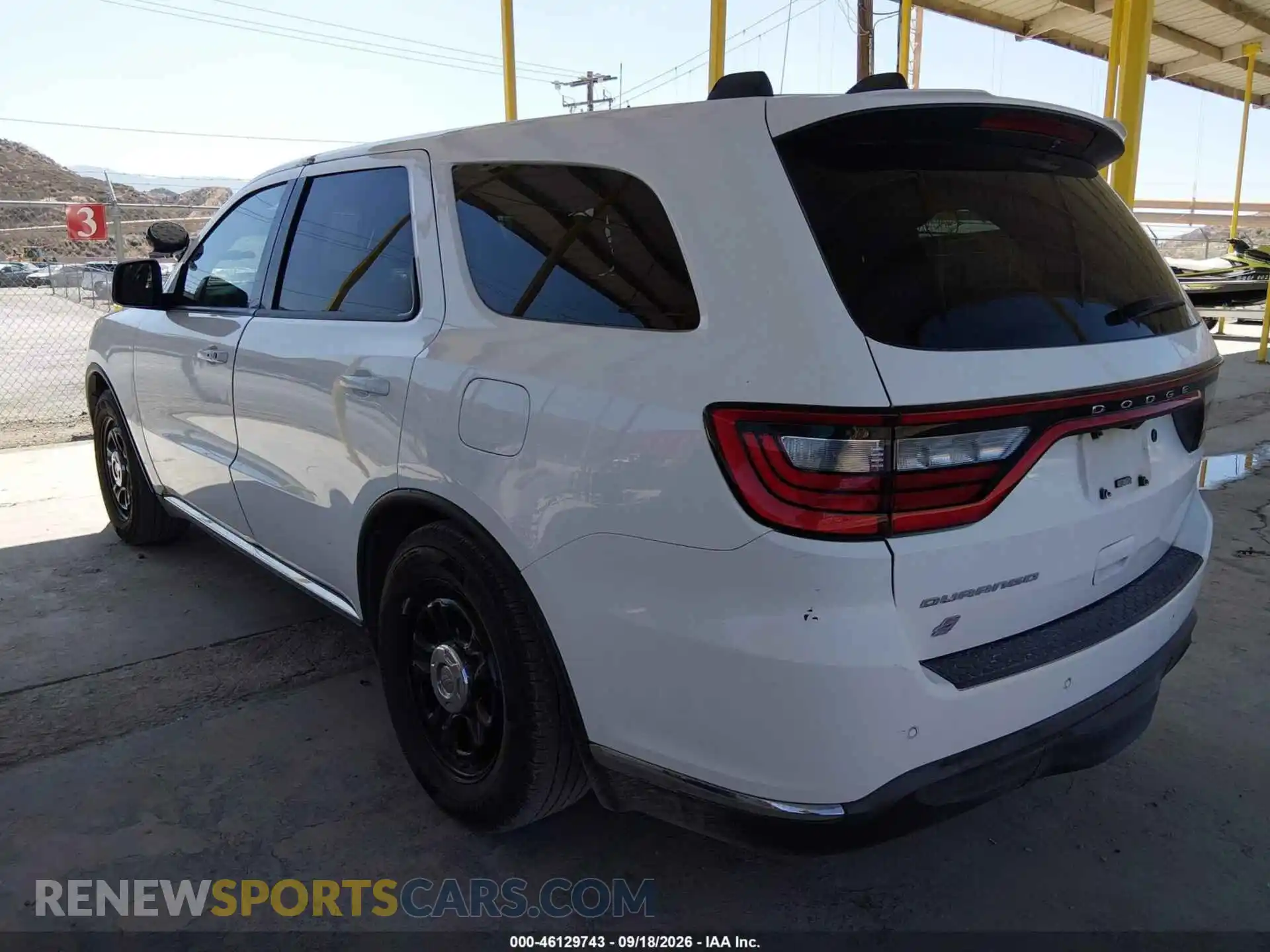 3 Photograph of a damaged car 1C4RDJFG4MC788999 DODGE DURANGO 2021