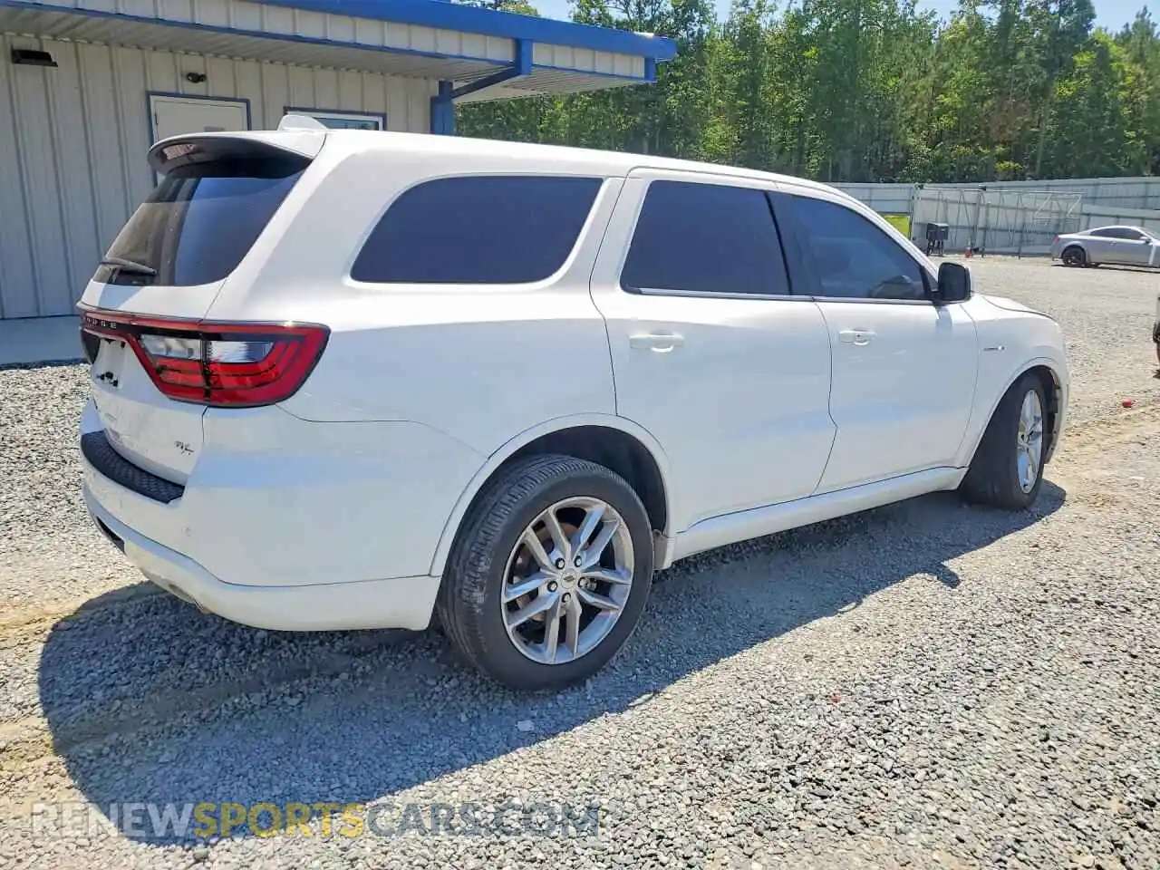 3 fotografías del automóvil dañado 1C4SDHCT0MC891154 DODGE DURANGO 2021
