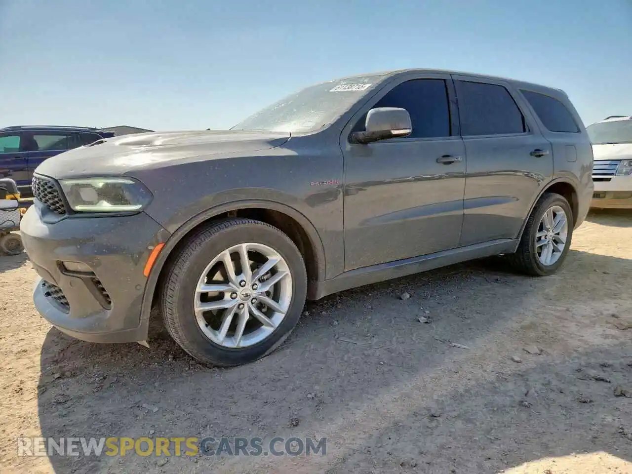 1 Фотография поврежденного автомобиля 1C4SDHCT1MC660070 DODGE DURANGO 2021