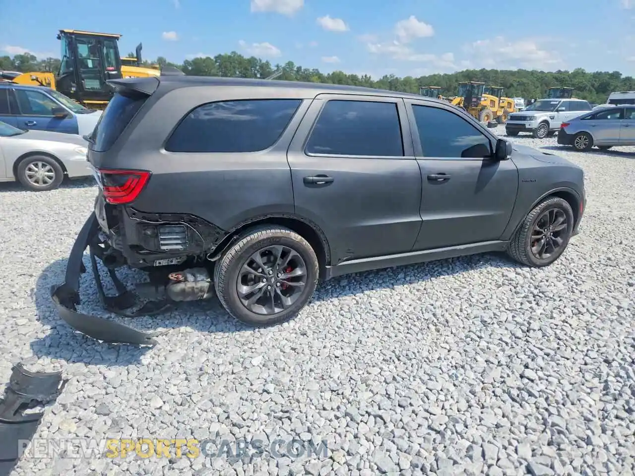 3 Фотография поврежденного автомобиля 1C4SDHCT3MC572699 DODGE DURANGO 2021