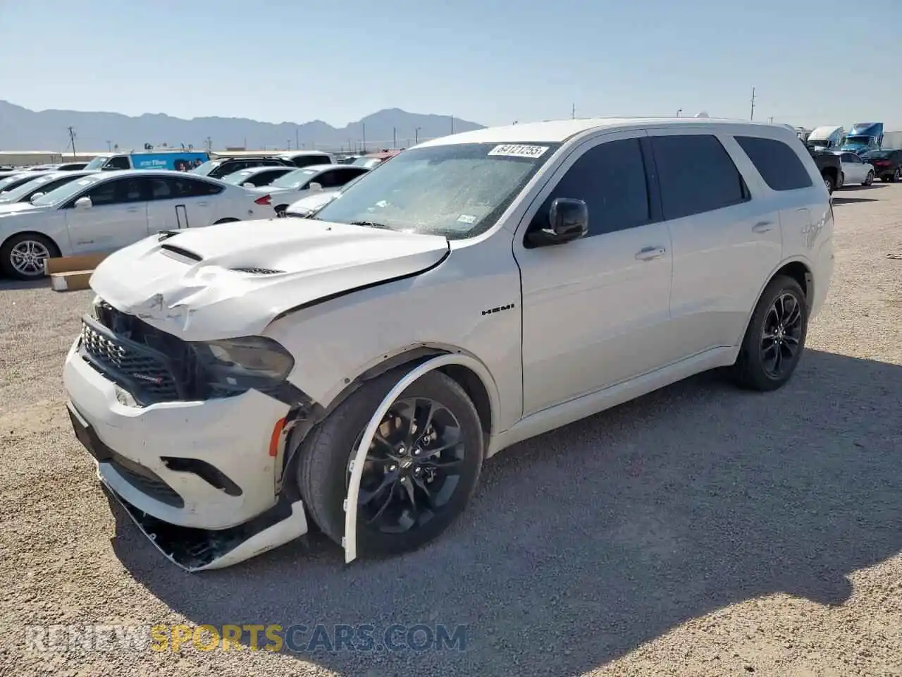 1 Photograph of a damaged car 1C4SDHCT8MC554828 DODGE DURANGO 2021