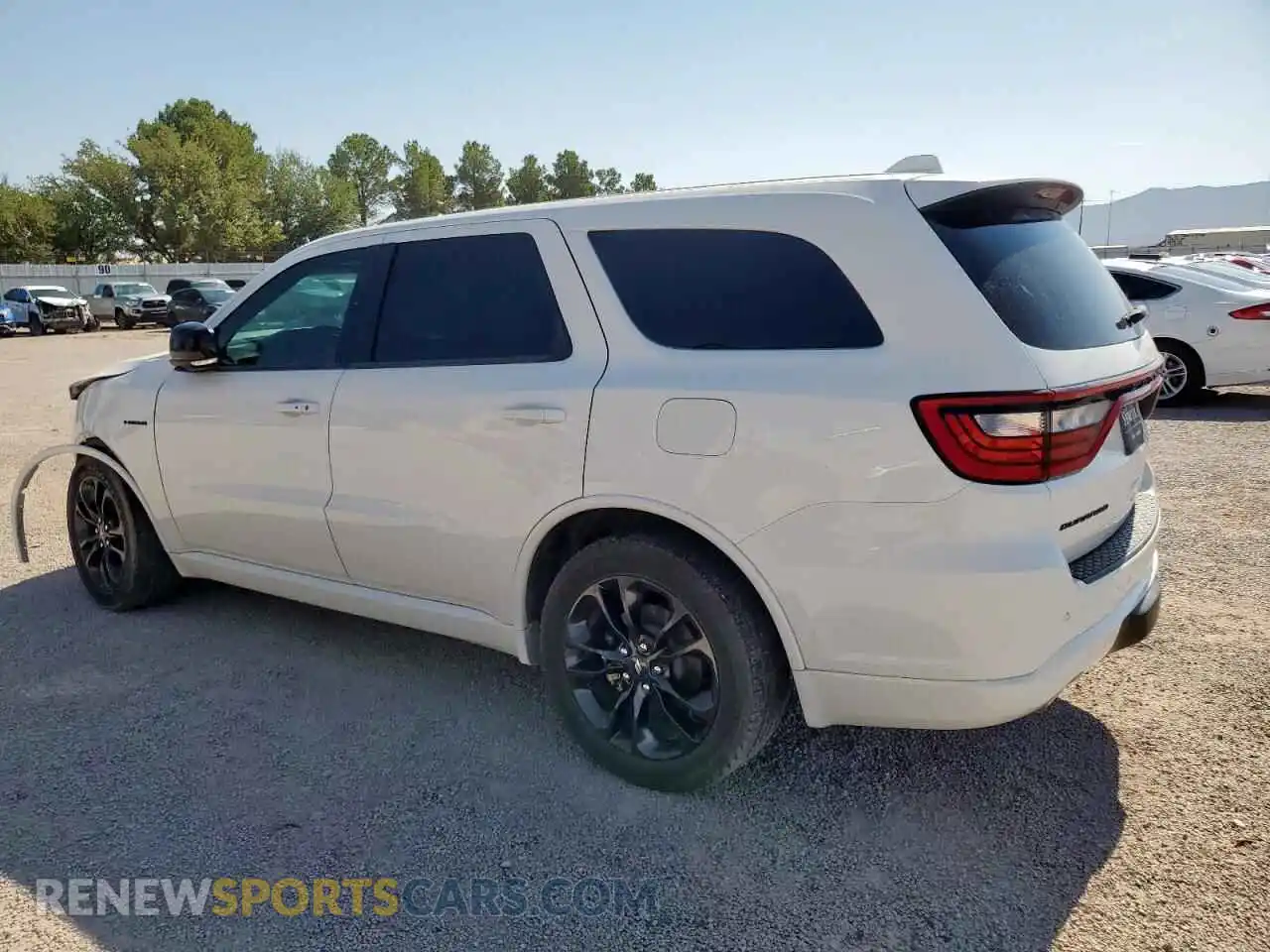 2 Photograph of a damaged car 1C4SDHCT8MC554828 DODGE DURANGO 2021