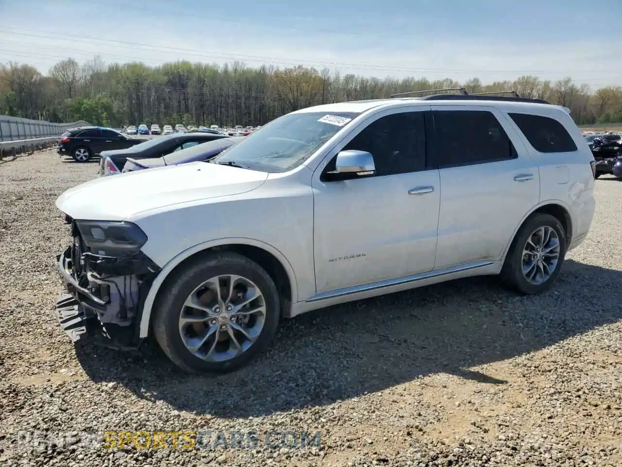 1 Photograph of a damaged car 1C4SDHET5MC604386 DODGE DURANGO 2021