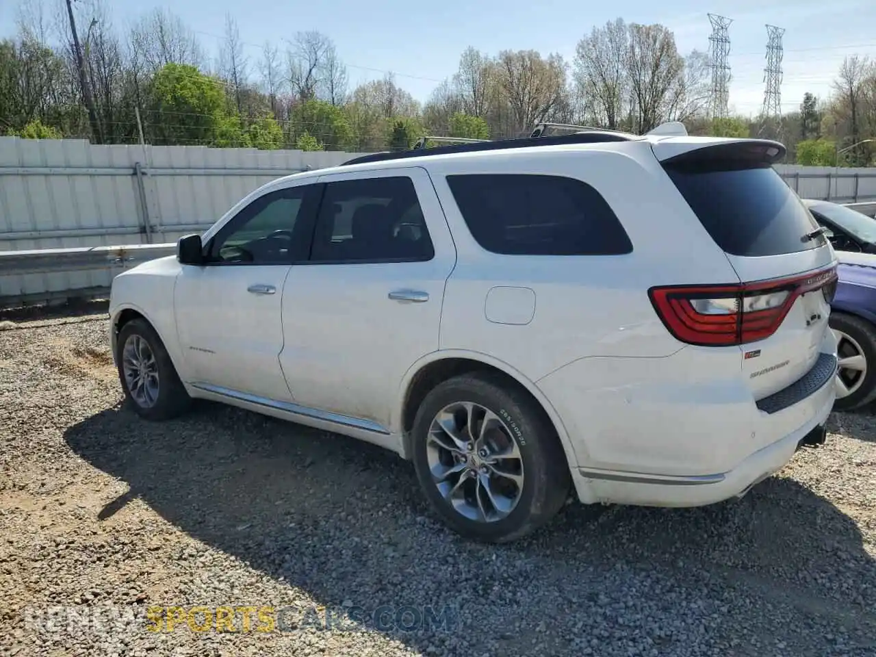 2 Photograph of a damaged car 1C4SDHET5MC604386 DODGE DURANGO 2021