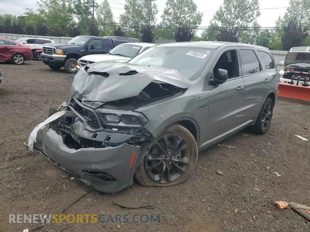 1 Photograph of a damaged car 1C4SDJCT0MC759017 DODGE DURANGO 2021