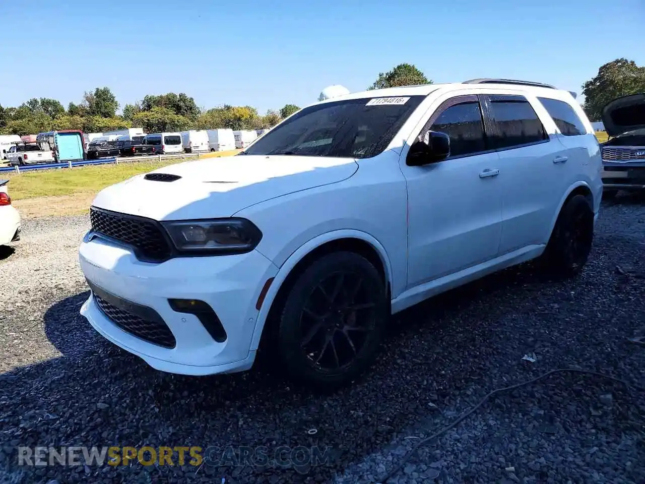 1 Фотография поврежденного автомобиля 1C4SDJCT1MC793550 DODGE DURANGO 2021