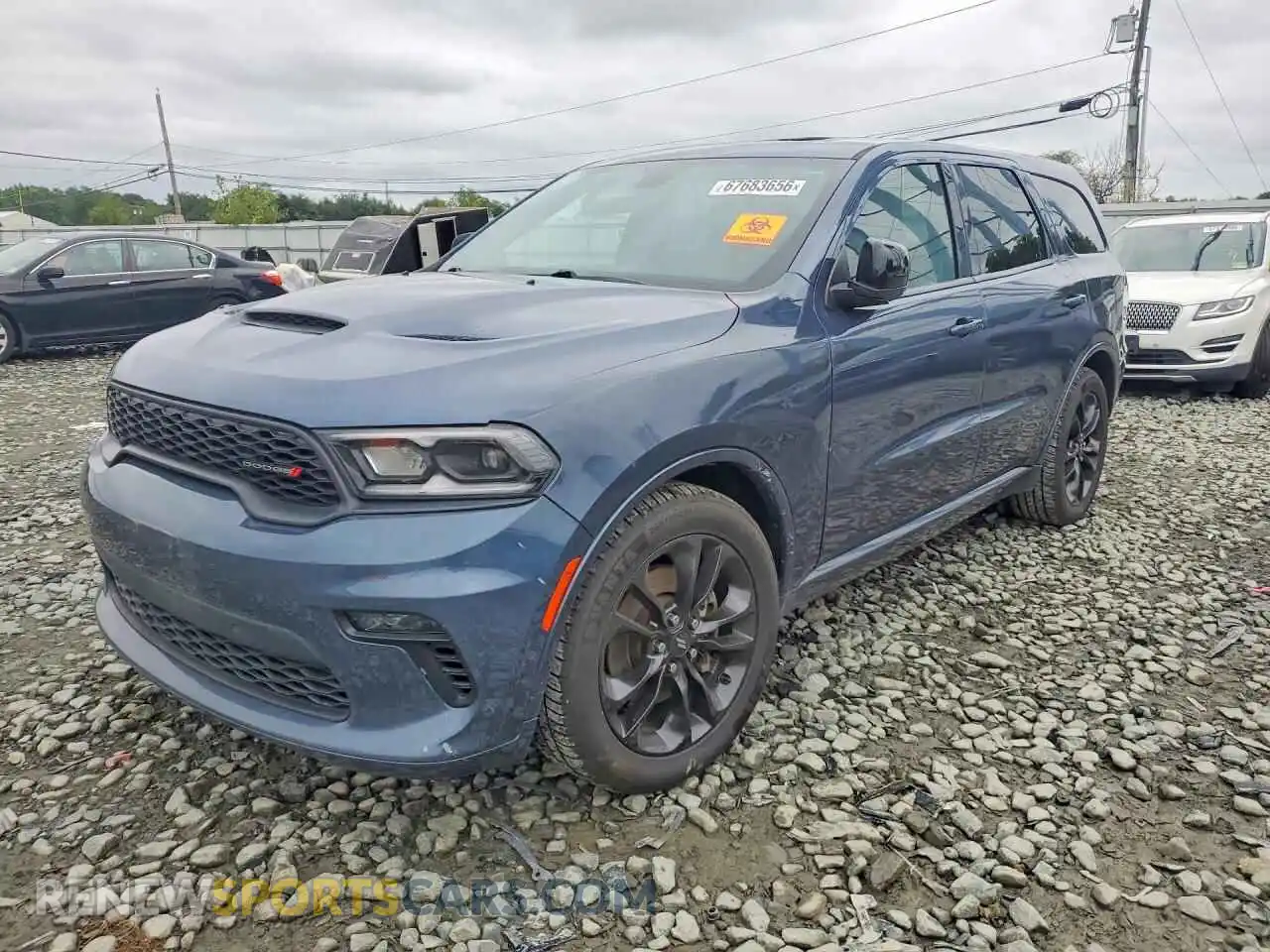 1 Фотография поврежденного автомобиля 1C4SDJCT4MC750398 DODGE DURANGO 2021