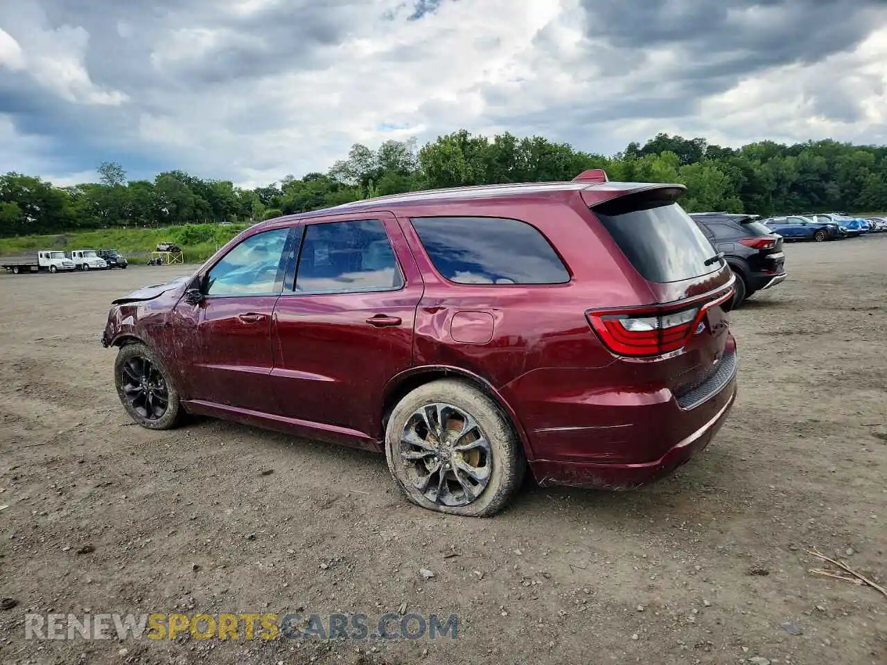 2 Фотография поврежденного автомобиля 1C4SDJCT5MC847769 DODGE DURANGO 2021